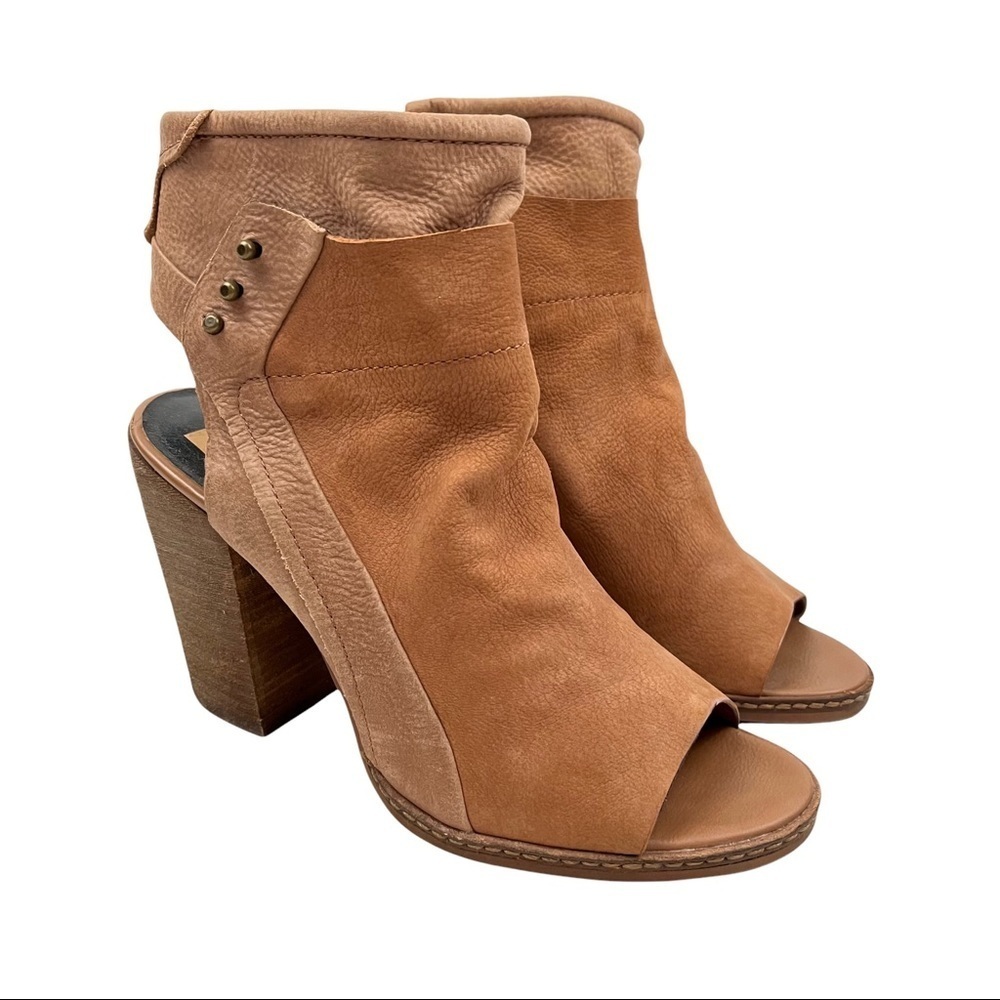 DOLCE VITA Niki Peep Toe Booties